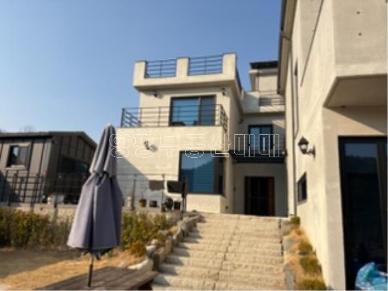 양평군 용문면 신점리 종일 일조권과 평탄지의 저택(펜션등 작은 연수원으로 적당_4