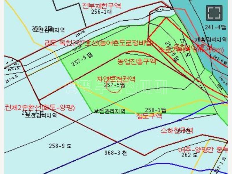 양평군 옥천면 아신리 농림,농업진흥구역_2