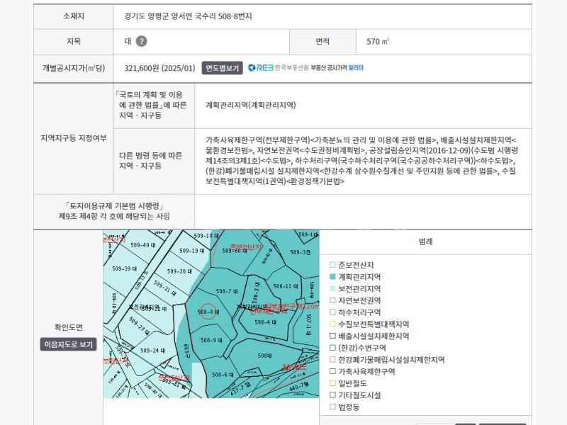 양평군 양서면 국수리 국수역 앞 미래의가치를  보장하는토지_1